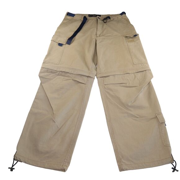 Abercrombie & Fitch Other - Abercrombie & Fitch Men's M Convertible Paratrooper Cargo Pants Y2K Baggy VTG